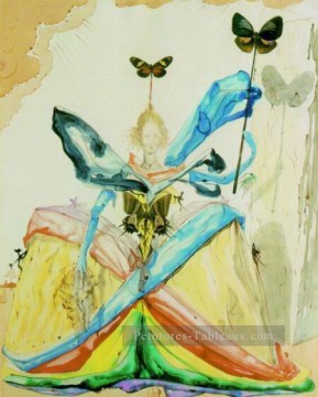 La reina de las mariposas salvador dali Pinturas al óleo
